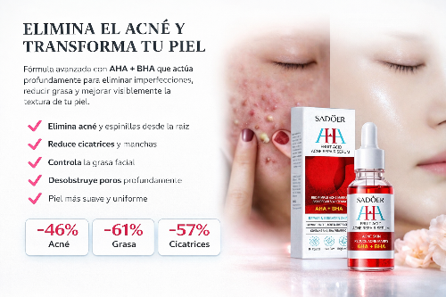 Serum reparador de acne y cicatrices