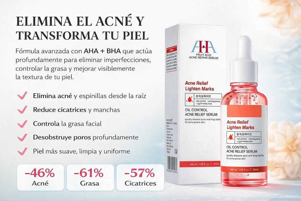 Serum Controlador de Acne y Cicatrices