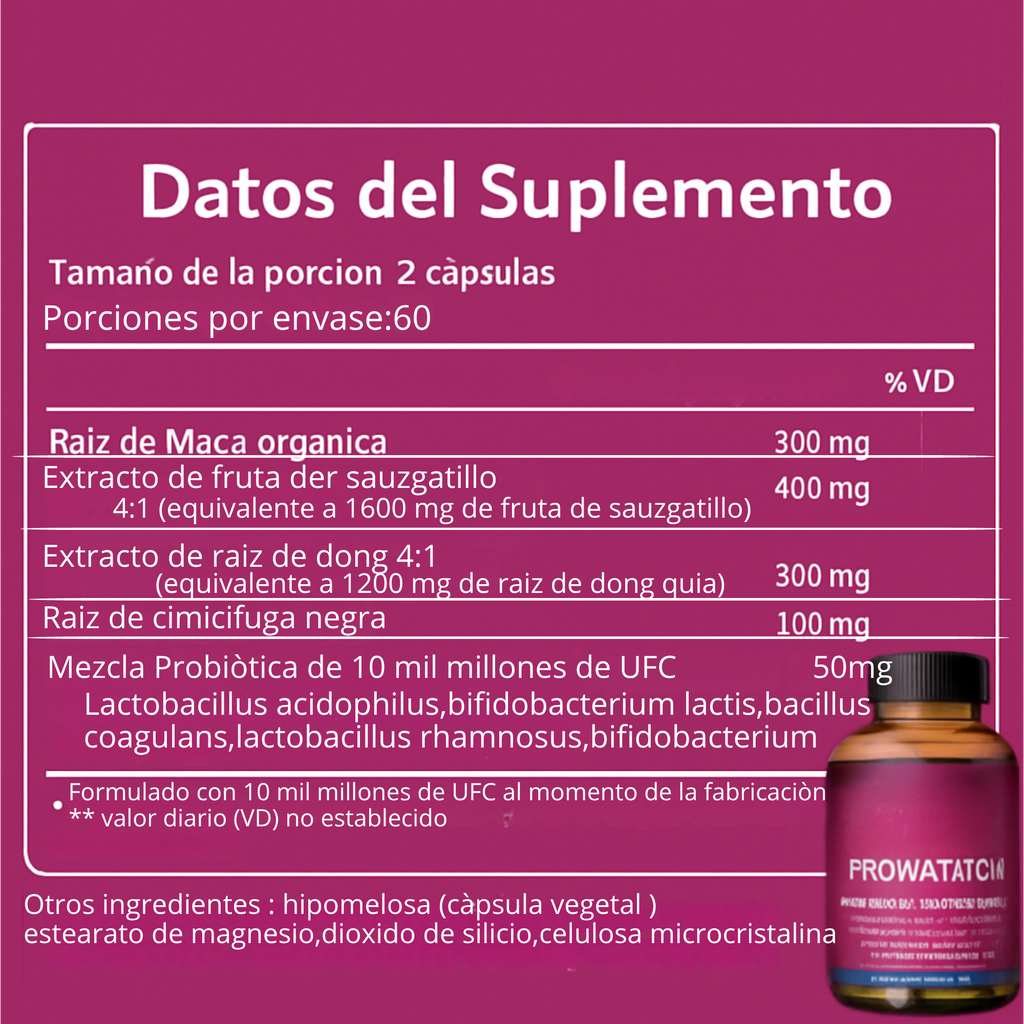 Suplemento Hormonal Rainbow Nutrients