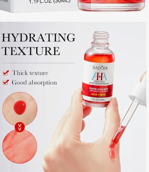 Serum reparador de acne y cicatrices