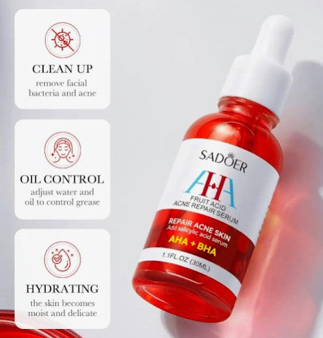 Serum reparador de acne y cicatrices