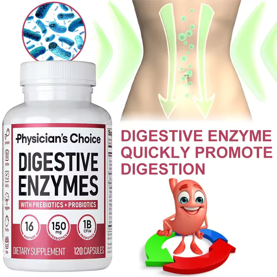 Kit Probioticos + Enzimas Salud Intestin